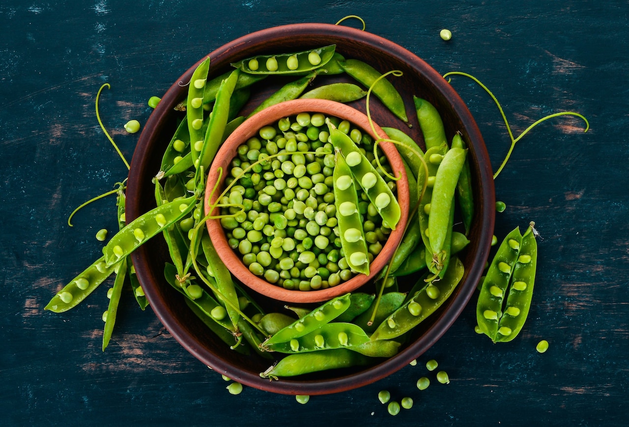 Zielona kulka mocy, czyli czas na groszek cukrowy!