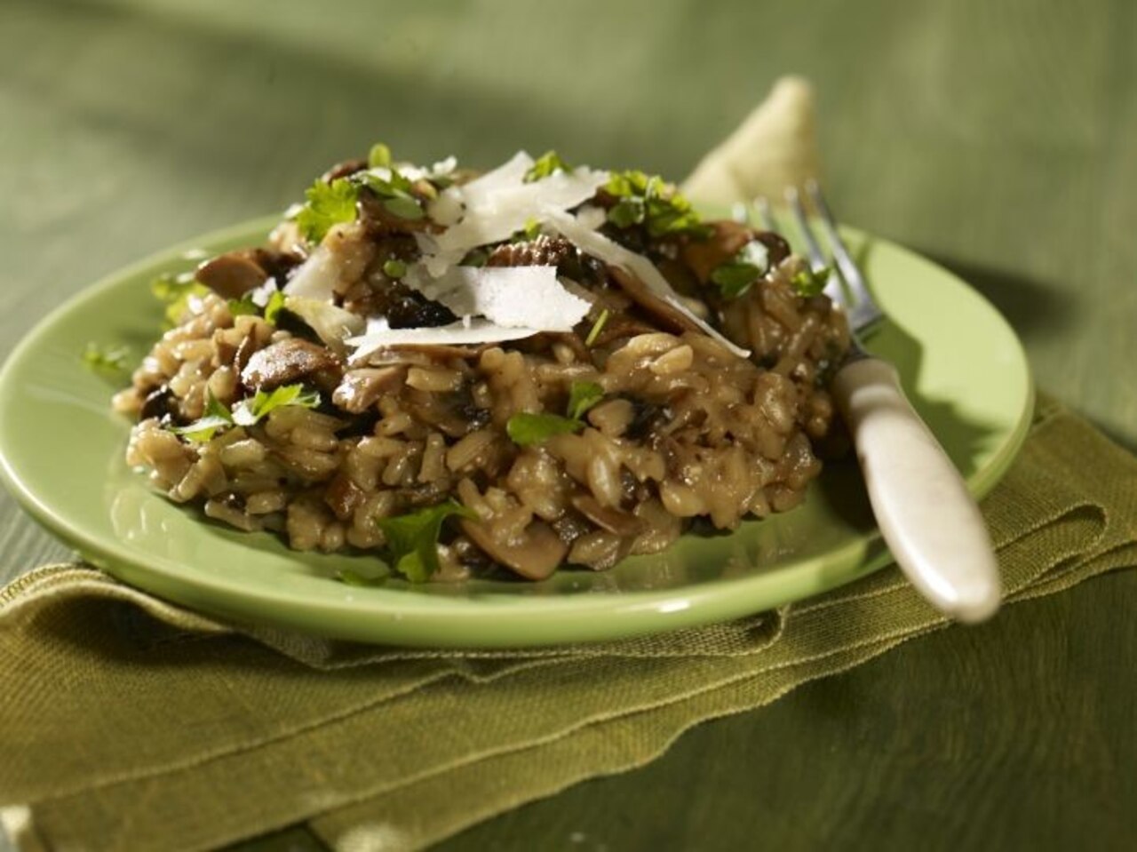 Jesienne zbiory. Risotto z grzybami leśnymi.