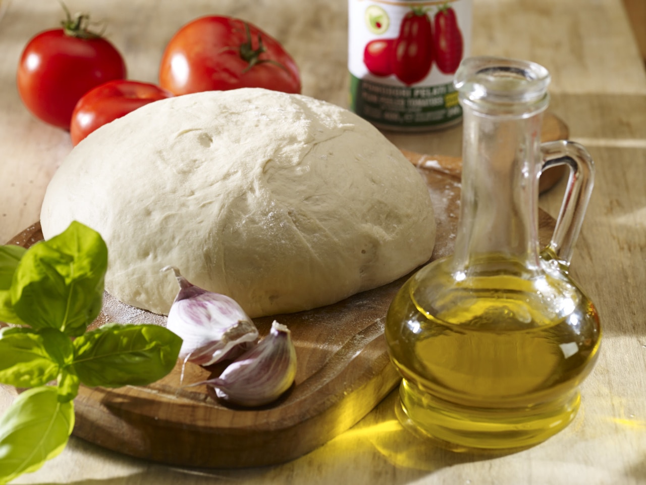 Pizza prego! Ciasto.