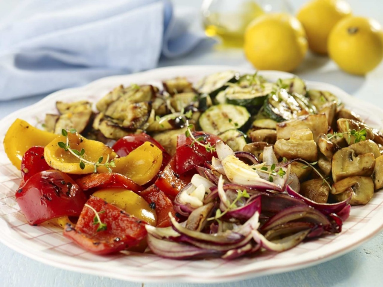 A może tak warzywa i owoce z grilla?