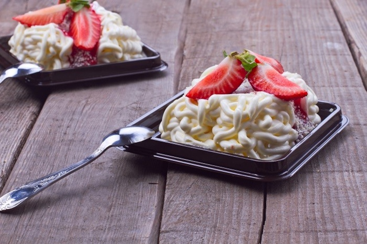 Lodowe niespodzianki.  A może spaghetti?