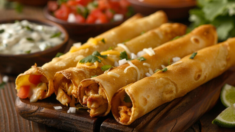 Taquitos – przepis z kurczakiem