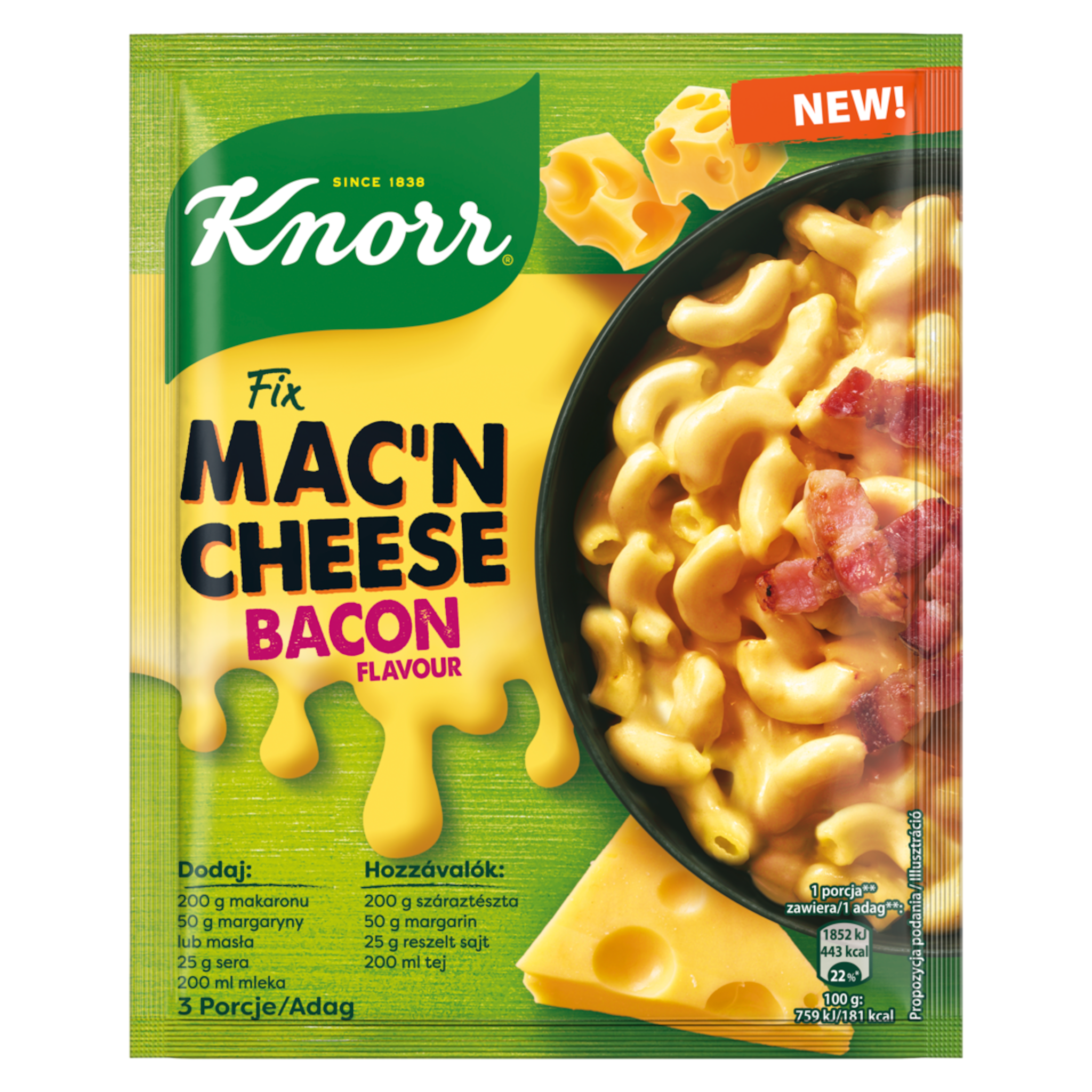 Fix Knorr Mac'n Cheese Bacon