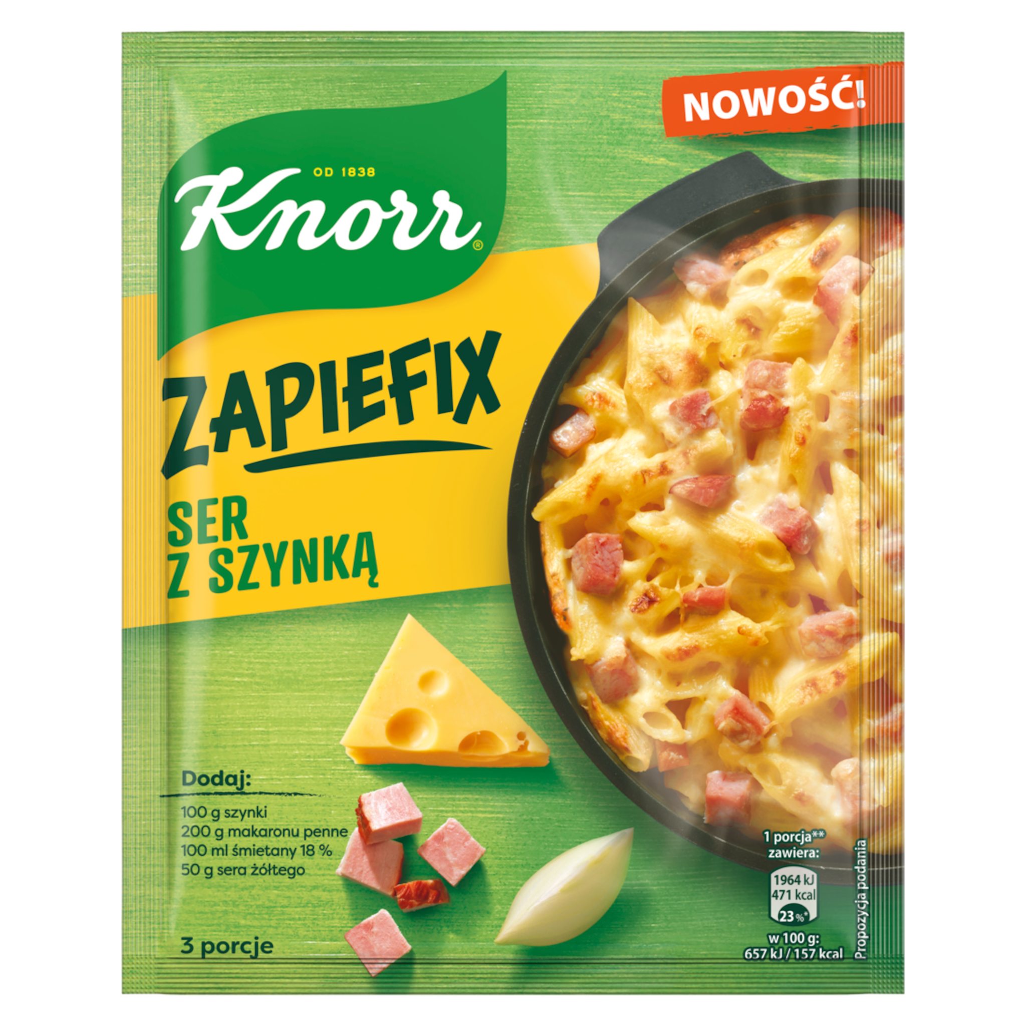 Knorr Zapiefix Ser z szynką