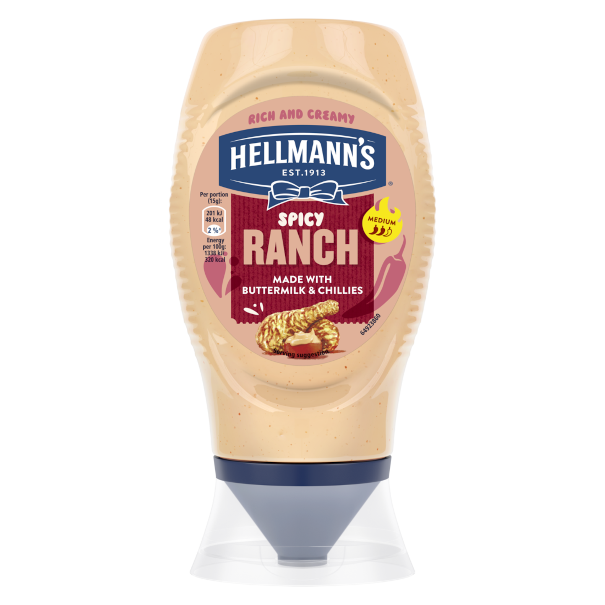 Sos Hellmann's Ranch Spicy