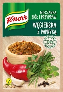 Mieszanka ziół i przypraw Węgierska z papryką Knorr