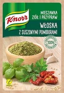 Mieszanka ziół i przypraw Włoska z suszonymi pomidorami Knorr