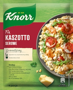 Fix Knorr Serowe Kaszotto z kurczakiem i pomidorkami