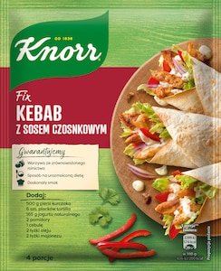 Fix Kebab z sosem czosnkowym Knorr