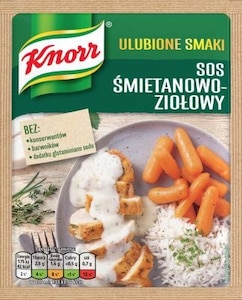 Ulubione smaki Sos śmietanowo-ziołowy Knorr
