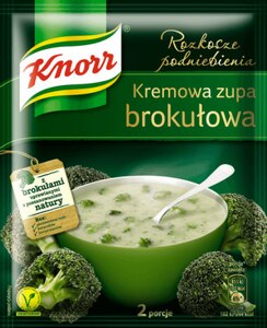 Kremowa zupa brokułowa Knorr