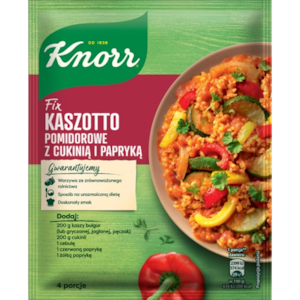 Fix Knorr Pomidorowe Kaszotto z cukinią i papryką