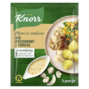 Menu ze Smakiem Sos pieczarkowy z cebulką Knorr