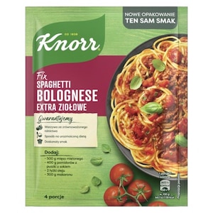 Fix Spaghetti Bolognese extra ziołowe Knorr