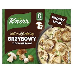 Bulion grzybowy na borowikach leśnych Knorr