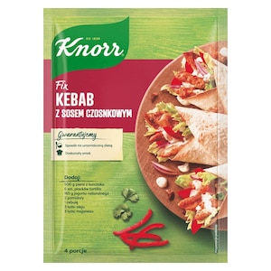 Fix Kebab z sosem czosnkowym Knorr