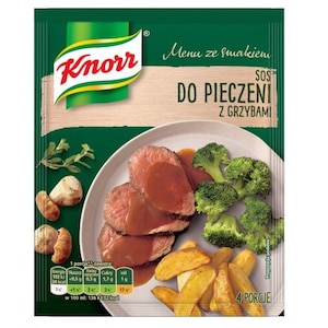Menu ze smakiem Sos do pieczeni z grzybami Knorr
