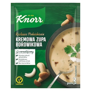 Kremowa zupa borowikowa Knorr