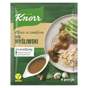 Menu ze smakiem Sos myśliwski Knorr