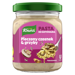 Knorr Pasta do gotowania Pieczony czosnek i grzyby
