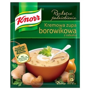 Kremowa zupa borowikowa Knorr
