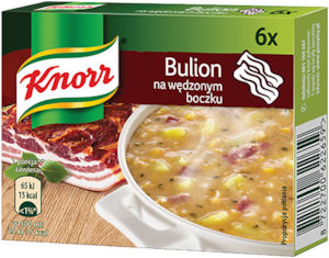 Bulion na wędzonym boczku Knorr