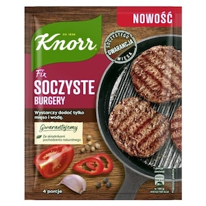 Knorr Fix Soczyste Burgery