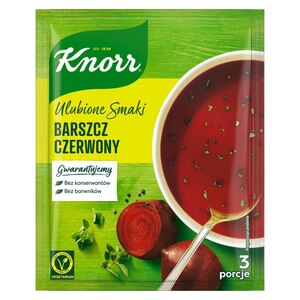 Barszcz czerwony Ulubione Smaki Knorr