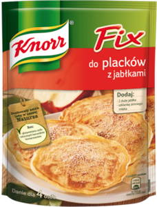 Fix Do placków z jabłkami Knorr