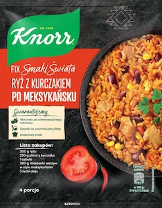 Fix Ryż z kurczakiem po meksykańsku Knorr