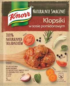 Naturalnie Smaczne Klopsiki w sosie pomidorowym Knorr