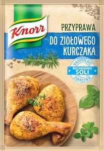 Przyprawa do ziołowego kurczaka Knorr bez dodatku soli