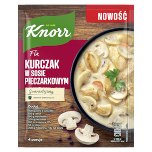 Fix Kurczak w sosie pieczarkowym Knorr
