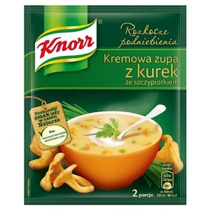 Kremowa zupa z kurek ze szczypiorkiem Knorr