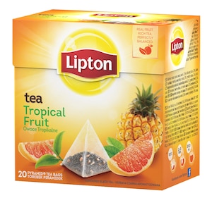 Herbata Lipton o smaku owoców tropikalnych