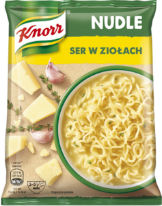 Nudle Ser w ziołach Knorr