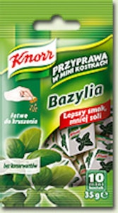Przyprawa w Mini kostkach Bazylia Knorr