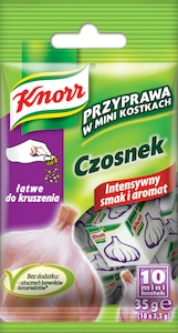Przyprawa w Mini kostkach Czosnek Knorr