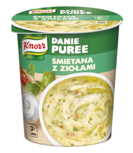 Gorący Kubek Knorr Puree ziemniaczane z ziołami prowansalskimi