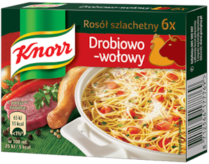 Rosół szlachetny drobiowo-wołowy Knorr