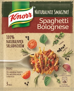 Naturalnie smaczne Spaghetti Bolognese Knorr
