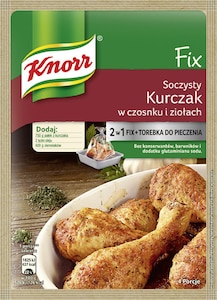 Fix Soczysty kurczak w czosnku i ziołach Knorr