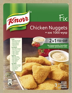 Fix Nuggetsy z sosem tysiąca wysp Knorr