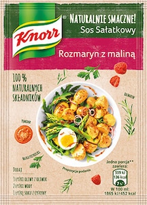 Sos sałatkowy Naturalnie Smaczne Rozmaryn z maliną Knorr