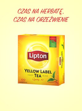 Herbata Lipton Yellow Label Tea ad