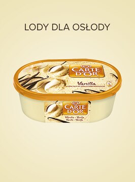 Lody Carte D'or Vanilla ad