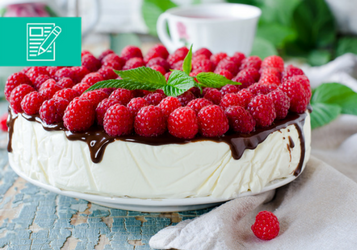 Ciasto na lato – sernik na zimno z owocami