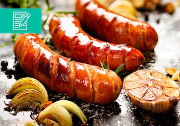 Nasza kiełbasa zwyczajna-niezwyczajna. Na grillu.