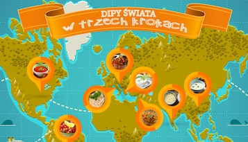 Dipy świata w trzech krokach
