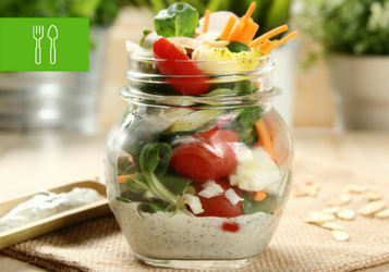 6 sałatek w słoiku